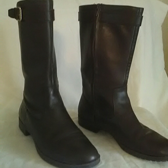 Leather Motorcycle Boots - Picture 4 of 6